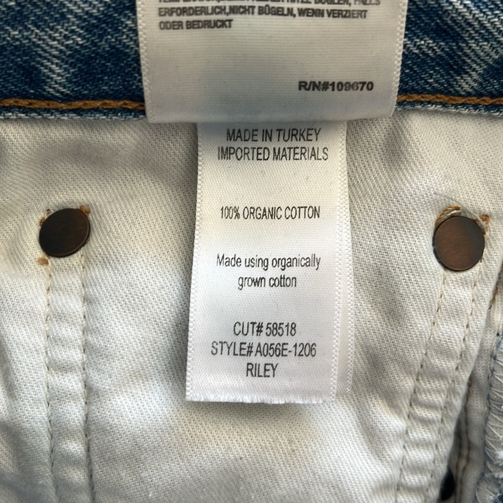 AGOLDE Riley High Rise Crop Pant - distressed - Picture 13 of 13